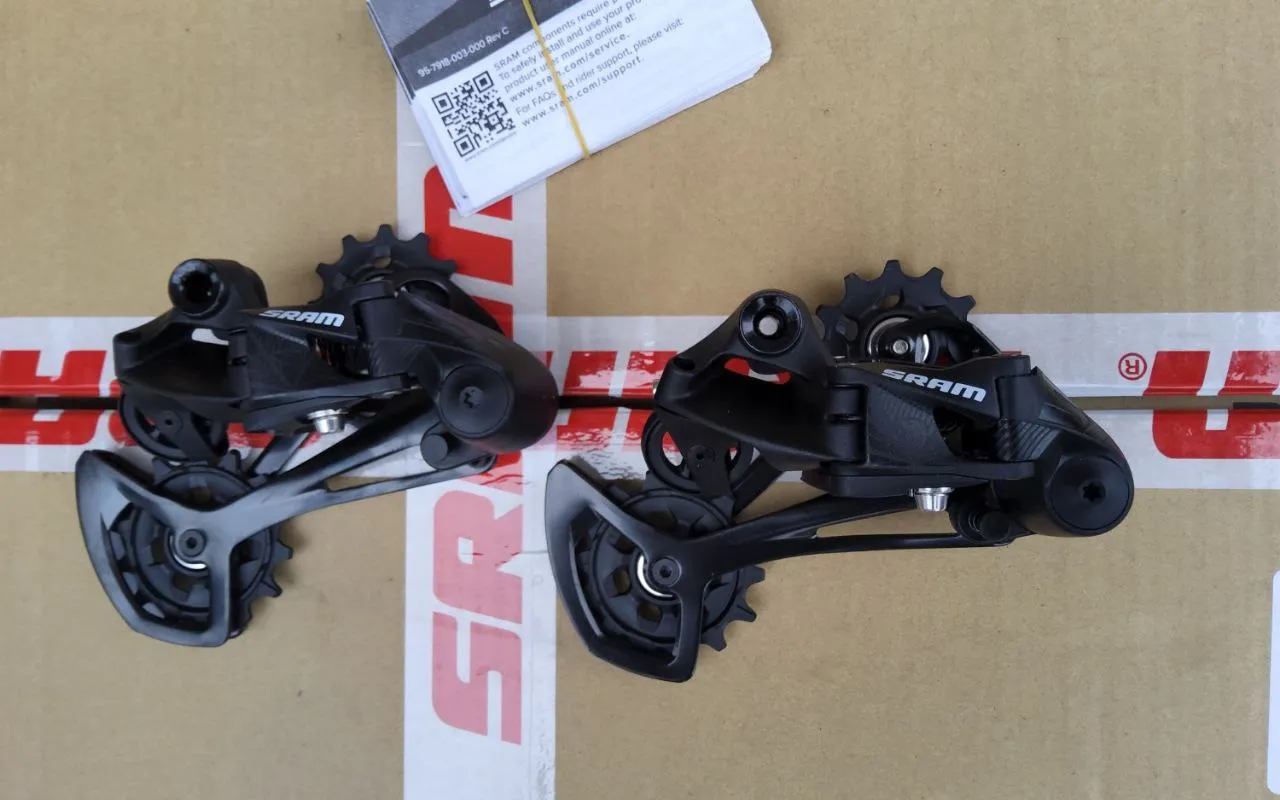 Задній перемикач SRAM SX Eagle 12шв. + SRAM NX Eagle 12шв. фото 5