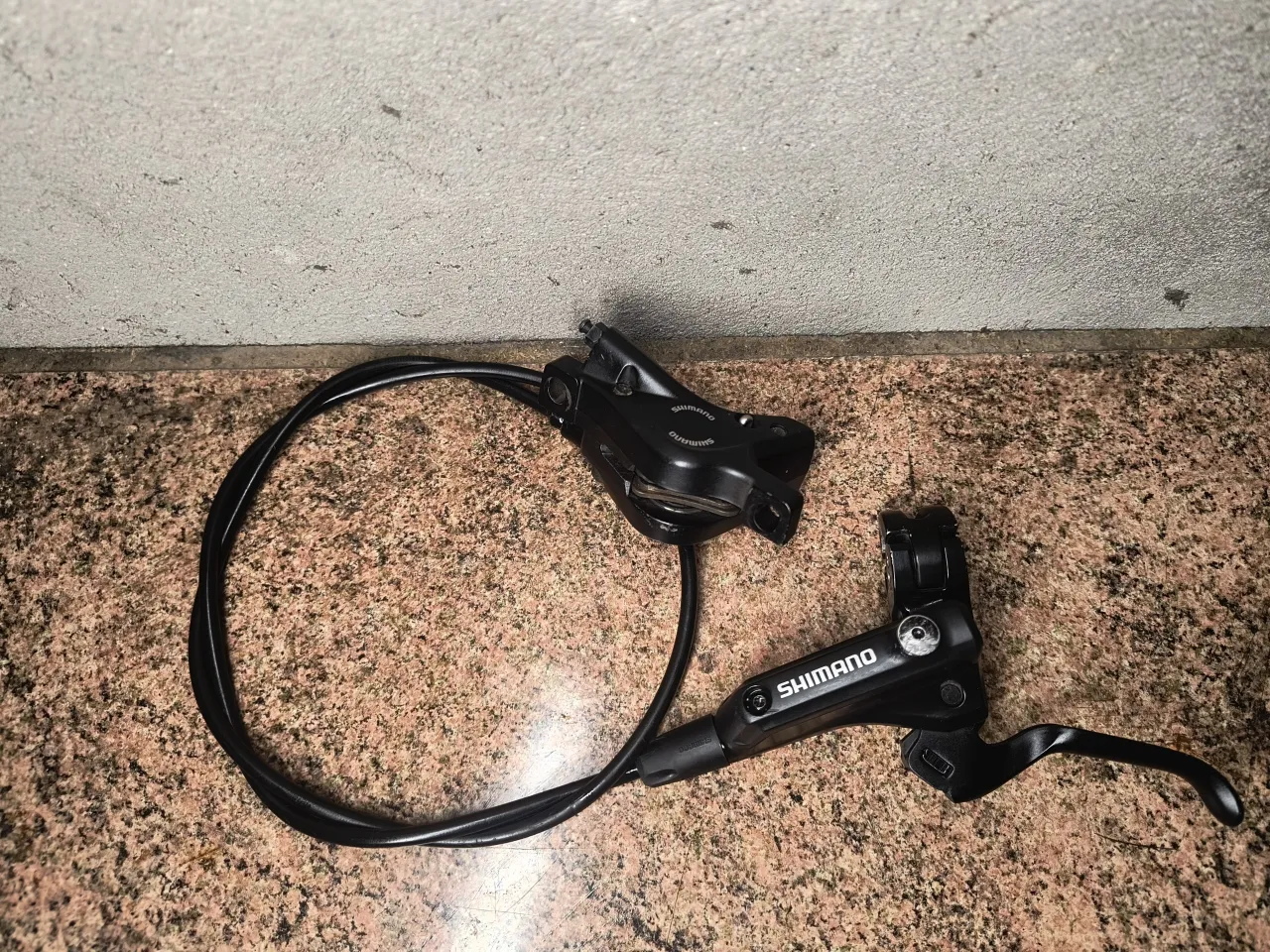 Передній тормоз Shimano + Кронштейн ProX Eagle X5 + Педалі Reverse фото 6
