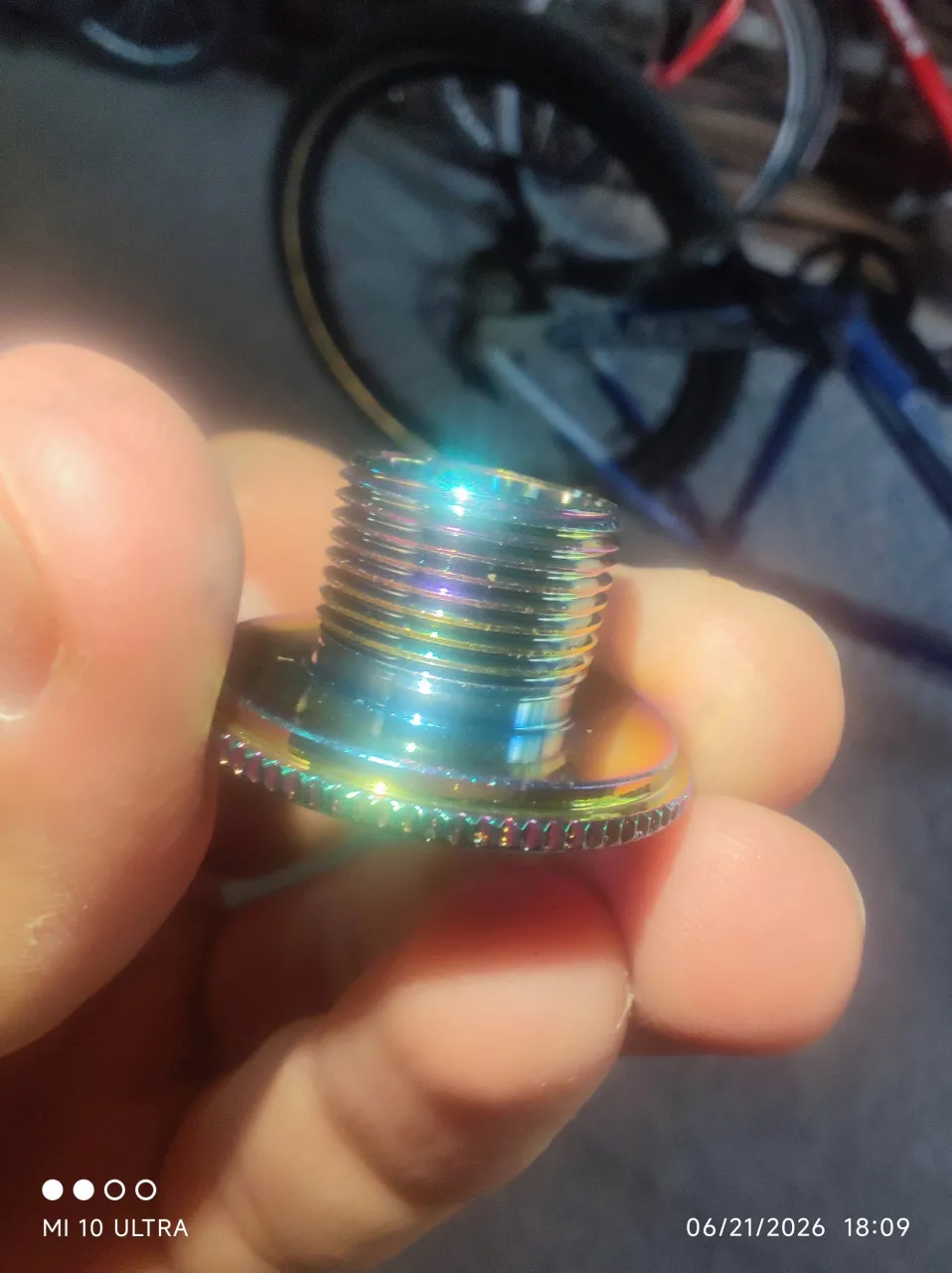 Болт для лівого шатуна Shimano фото 3