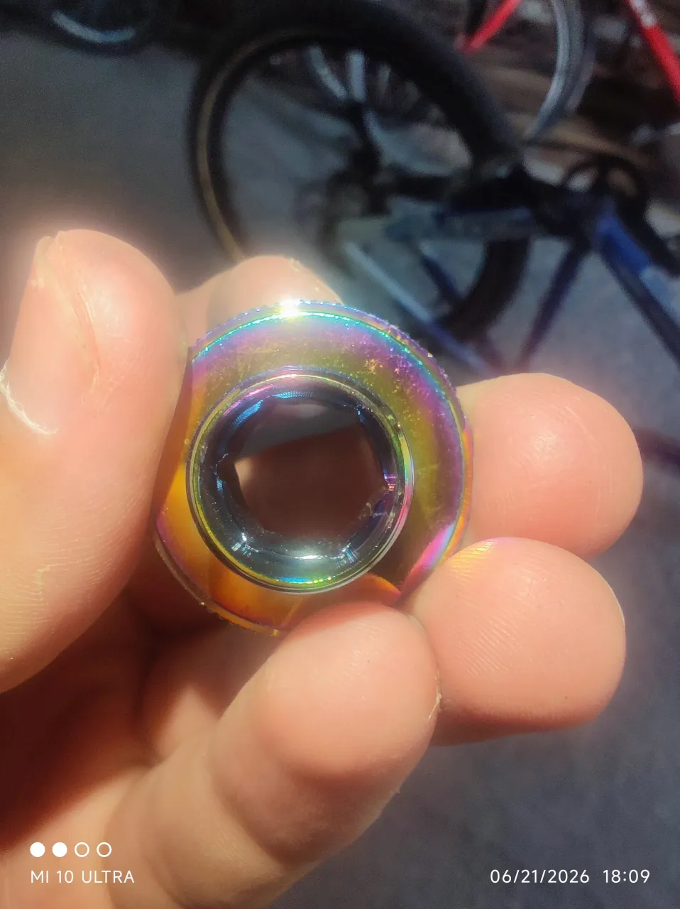 Болт для лівого шатуна Shimano фото 4