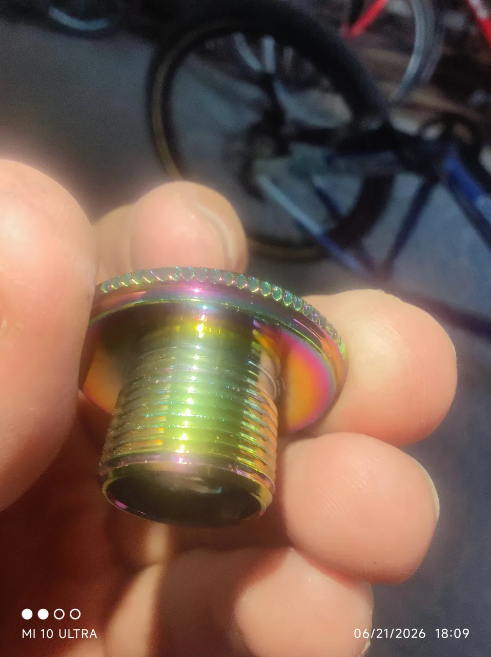 Болт для лівого шатуна Shimano фото 5