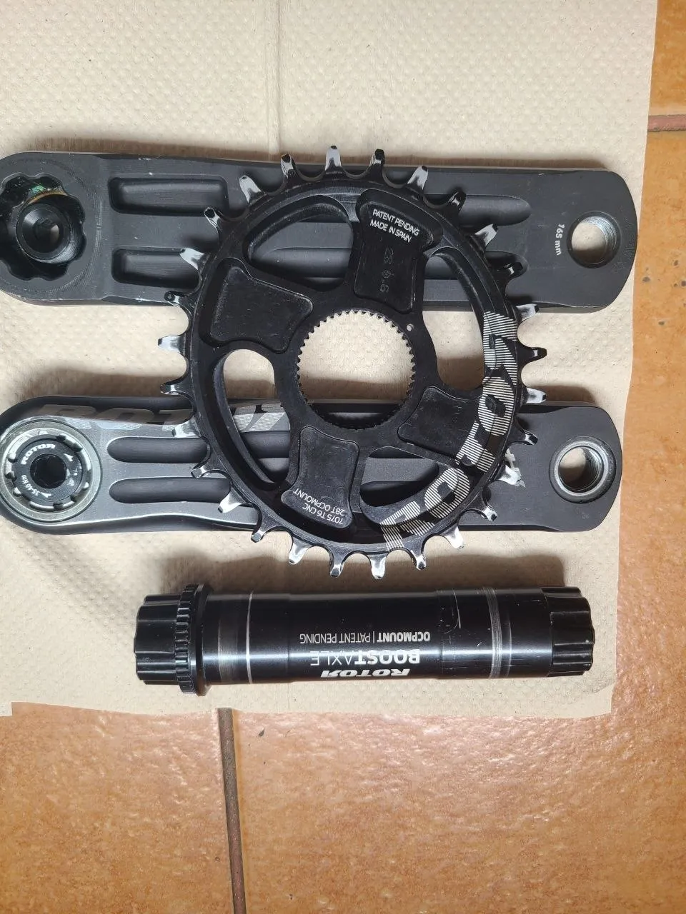 Шатуни Rotor R-Hawk Enduro/DH 165 мм фото 2