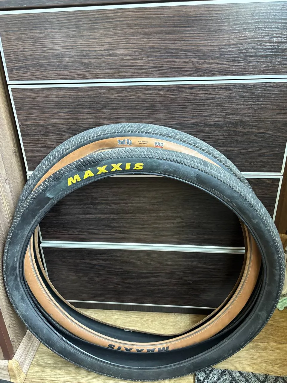 Покришки Maxxis DTH 26x2.30 EXO + Maxxis DTH 26x2.15 фото 2
