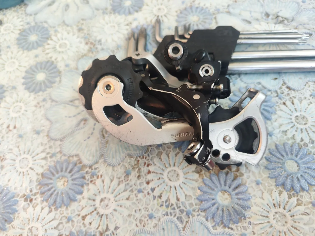 Shimano Deore XT RD-M772 перемикач задній 9 швидкостей фото 3