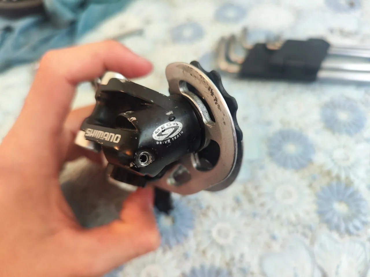 Shimano Deore XT RD-M772 перемикач задній 9 швидкостей фото 5