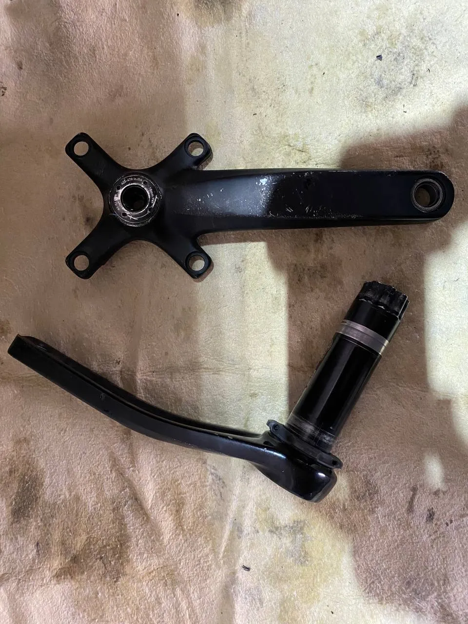 Шатуни Truvativ Descendant + Truvativ Stylo + каретка Sram Press Fit BB30 + каретка Rotor PressFit30 фото 5