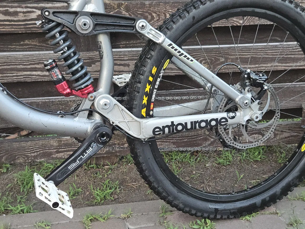 Рама Kona Entourage + трансмісія та підвіска фото 6