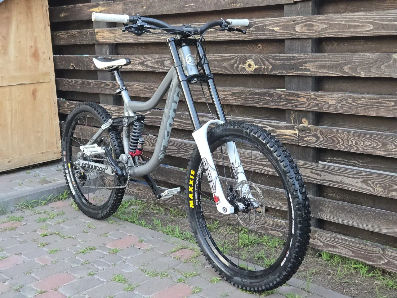 Рама Kona Entourage + трансмісія та підвіска фото 2