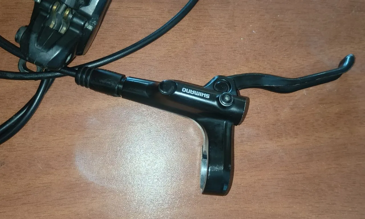 Гідравлічні гальма Shimano BL-MT200 комплект перед/зад фото 3