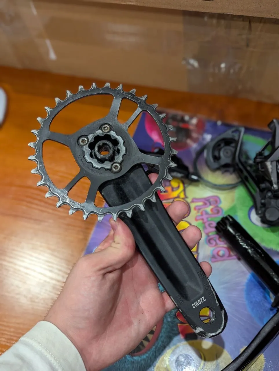Шатуни Sram SX Eagle DUB 170 мм фото 2