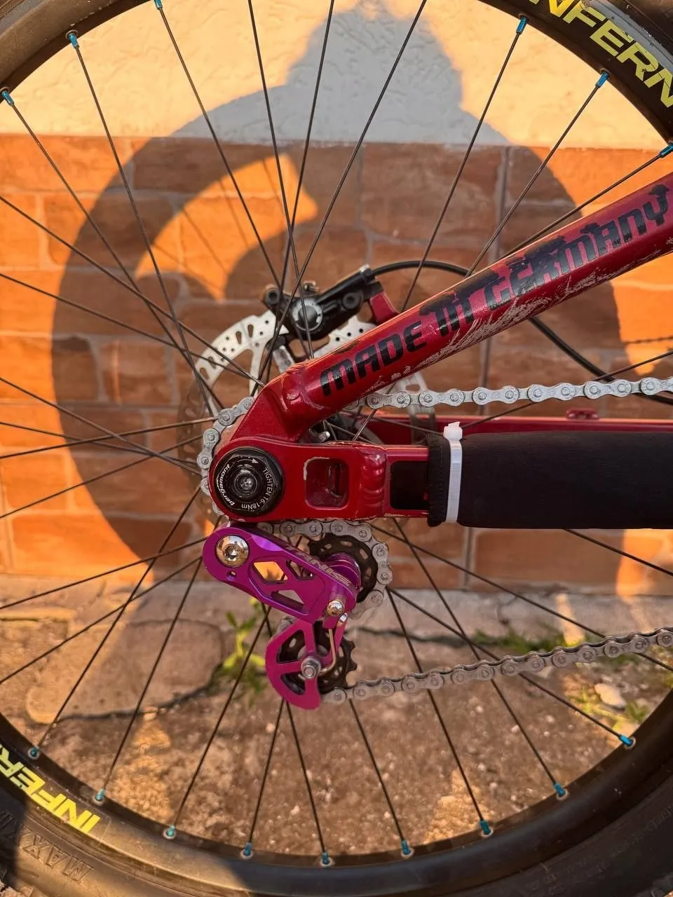 Велосипед MTB Shimano Saint 26" розмір M фото 6