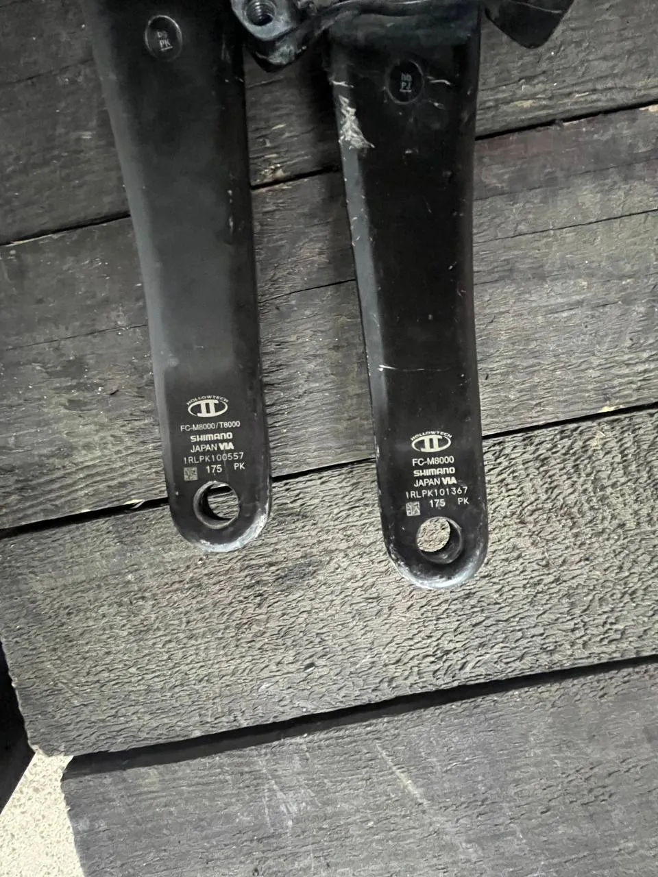 Шатуни Shimano Deore XT 2x фото 5