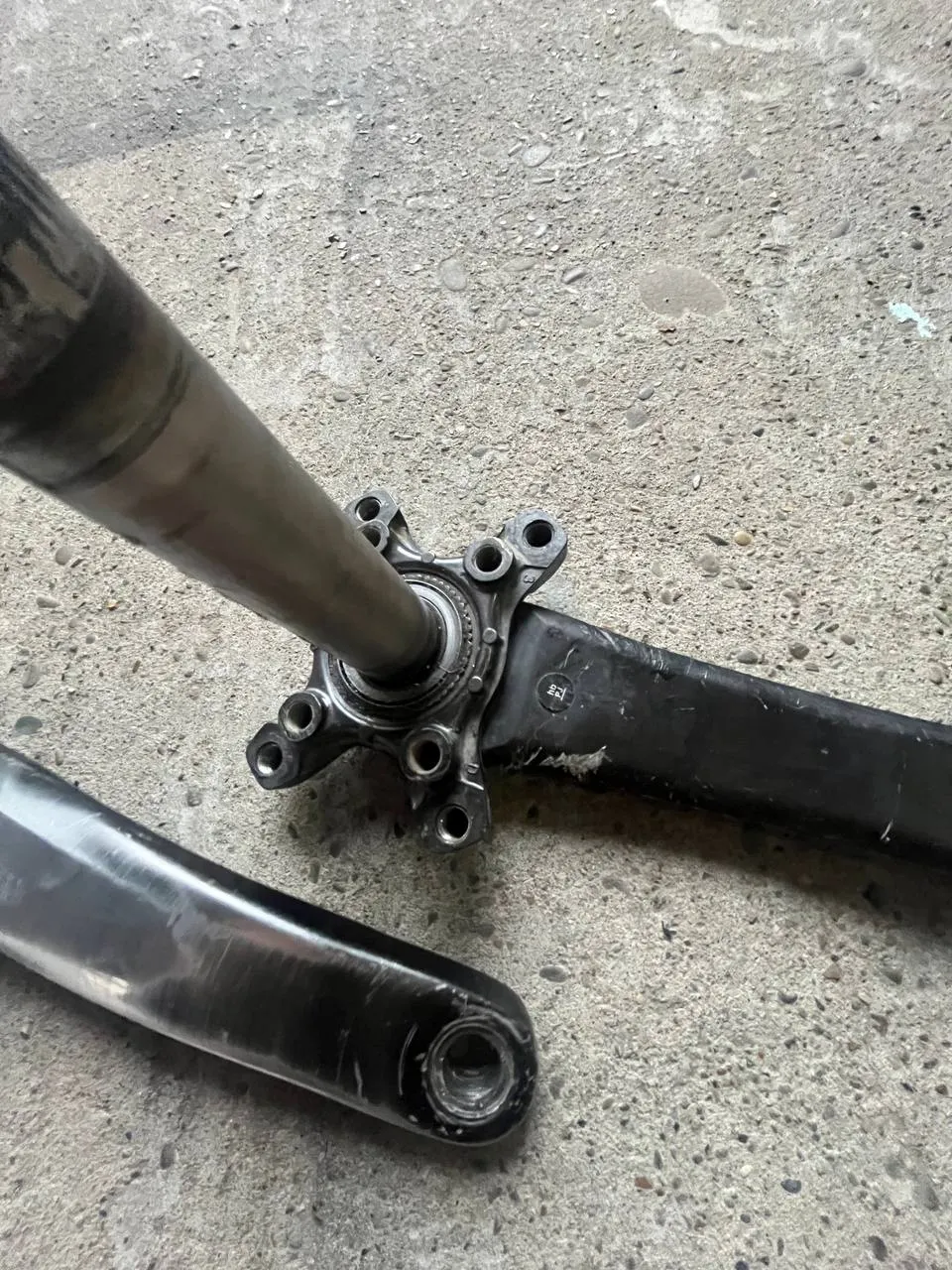 Шатуни Shimano Deore XT 2x фото 3