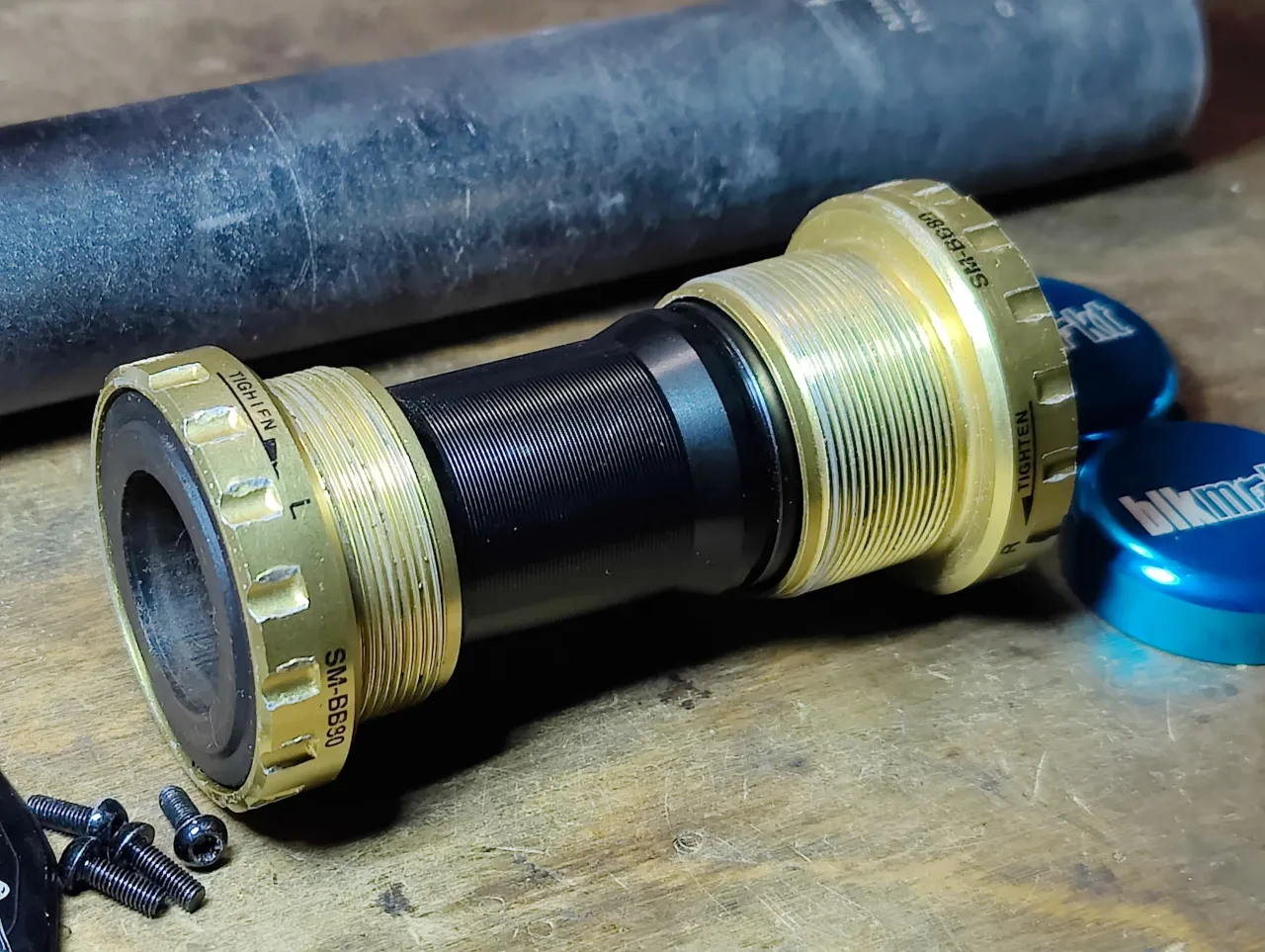 Каретка Shimano Saint SM-BB80 фото 1