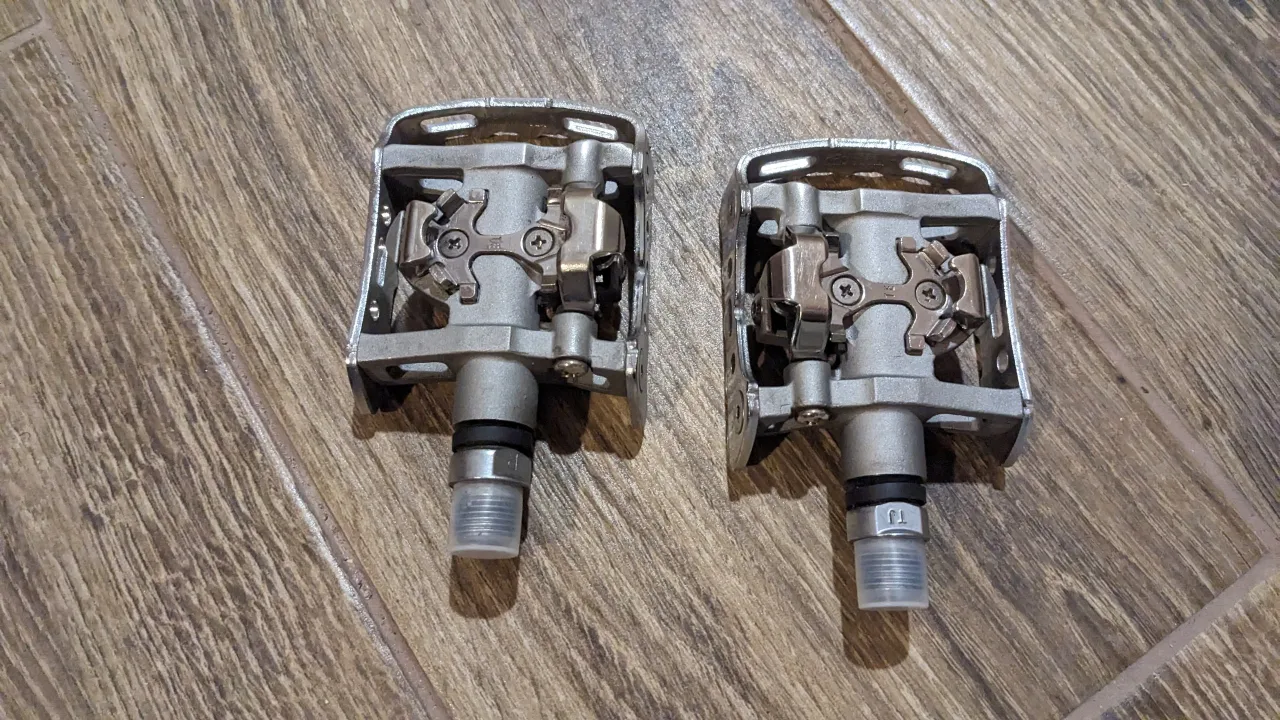 Веловзуття 46 + Перемикач SRAM + Пружина + Педалі напівконтакти + Винос фото 4