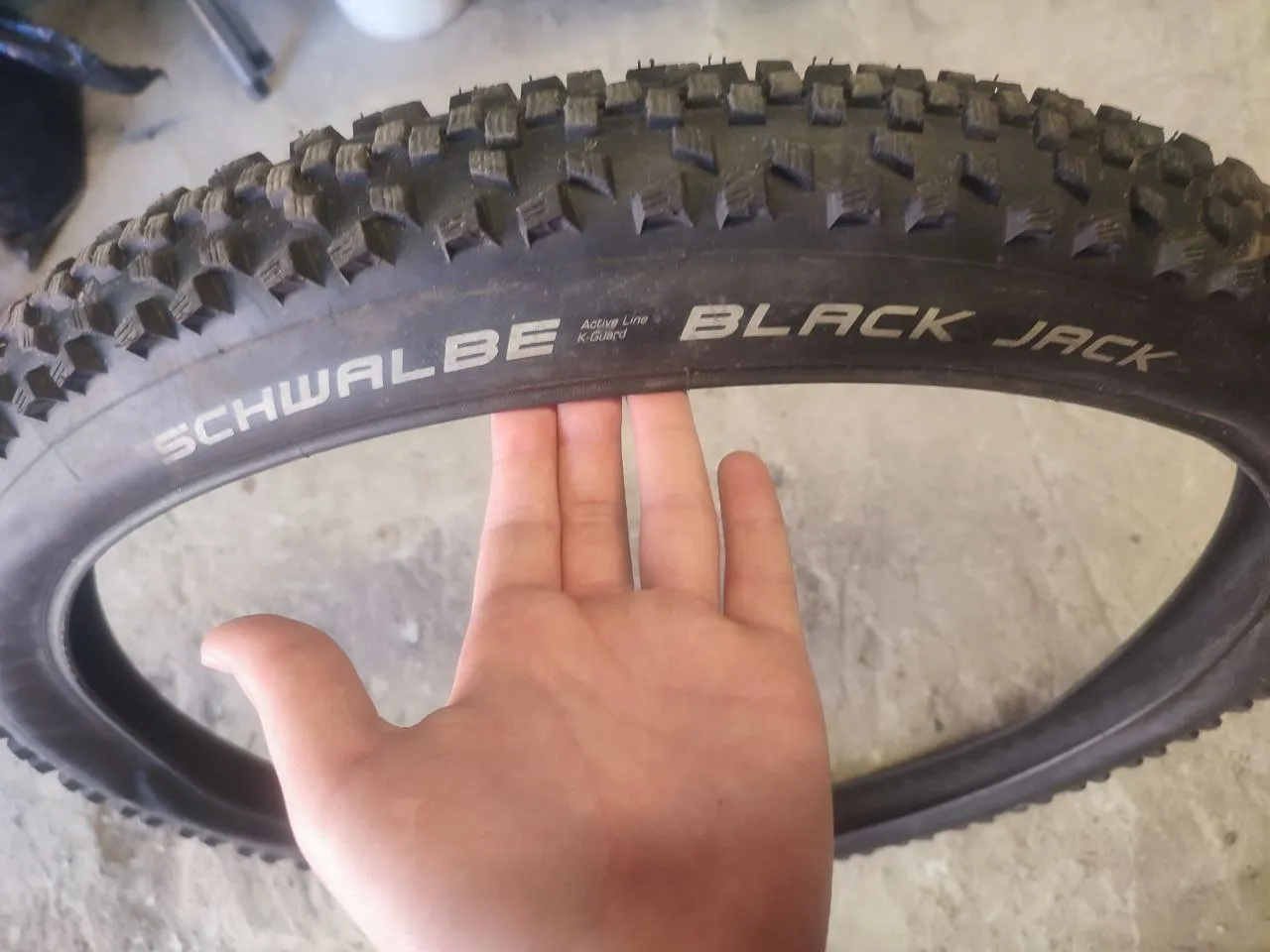 Покришка Schwalbe Black Jack 2.25 фото 2