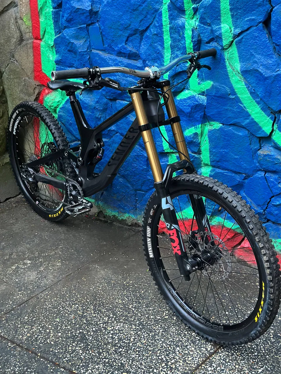 Рама Canyon Sender + Fox 40 + Fox X2 + Guide RE + Sram GX фото 2