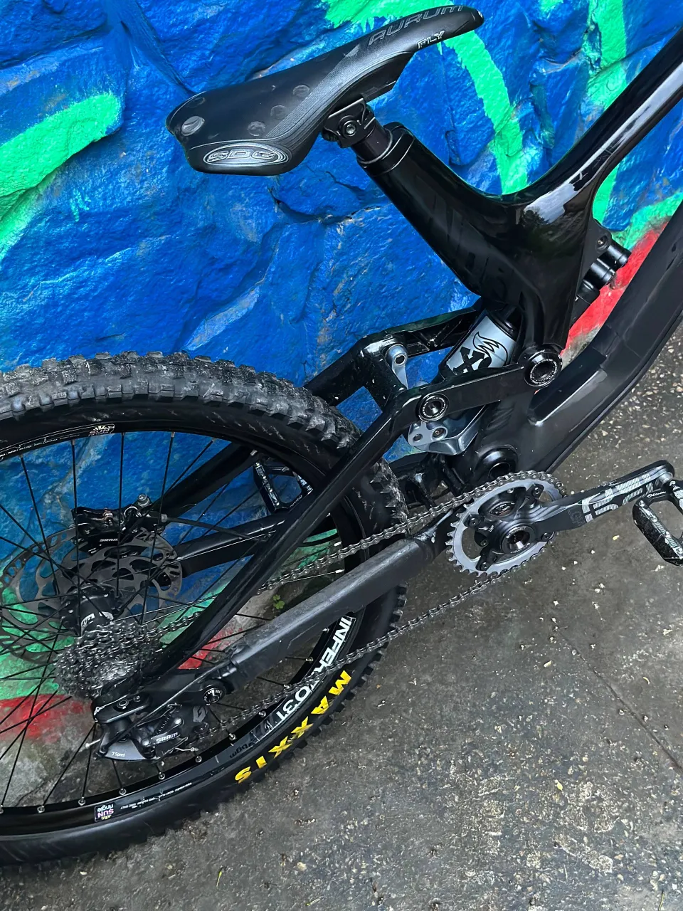 Рама Canyon Sender + Fox 40 + Fox X2 + Guide RE + Sram GX фото 4