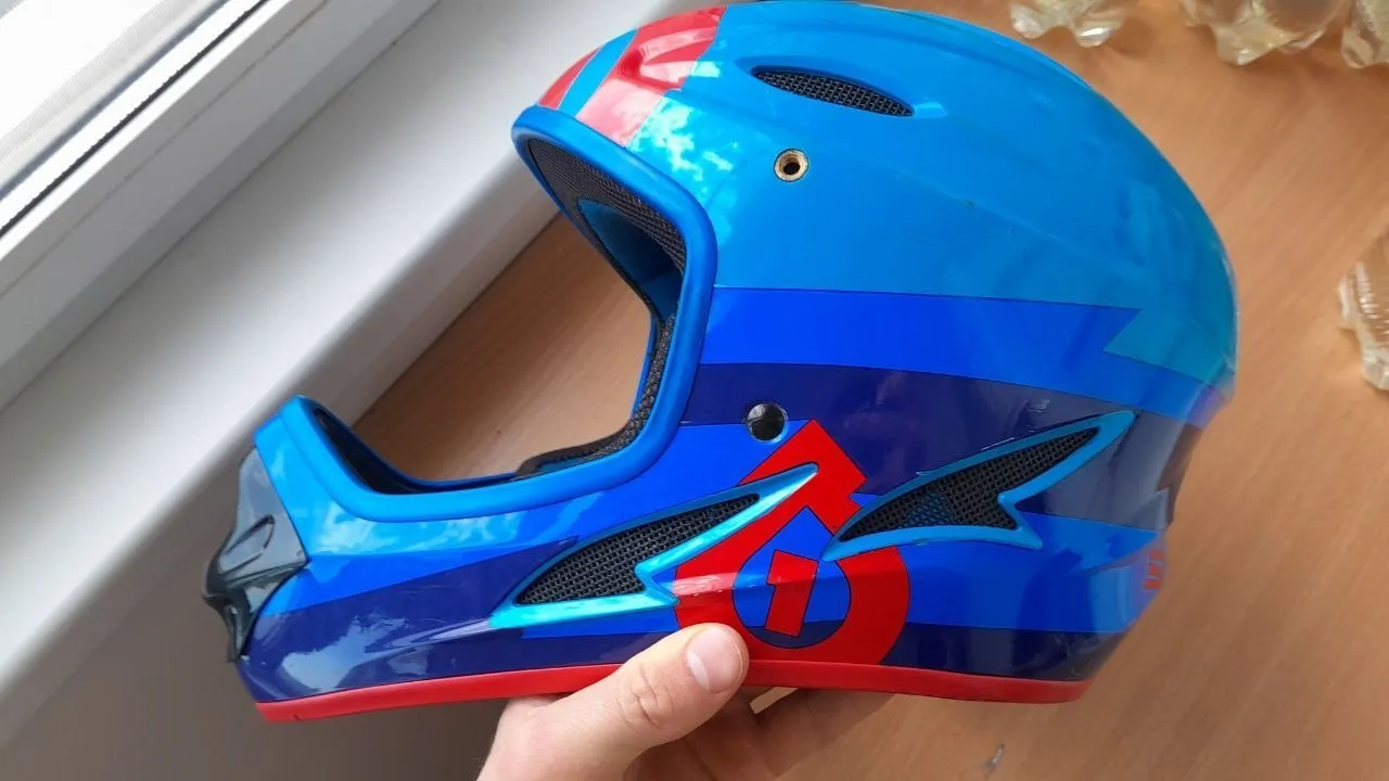 Шолом SixSixOne Comp Bolt fullface фото 1