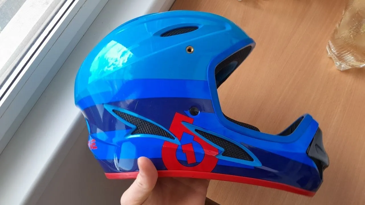 Шолом SixSixOne Comp Bolt fullface фото 3