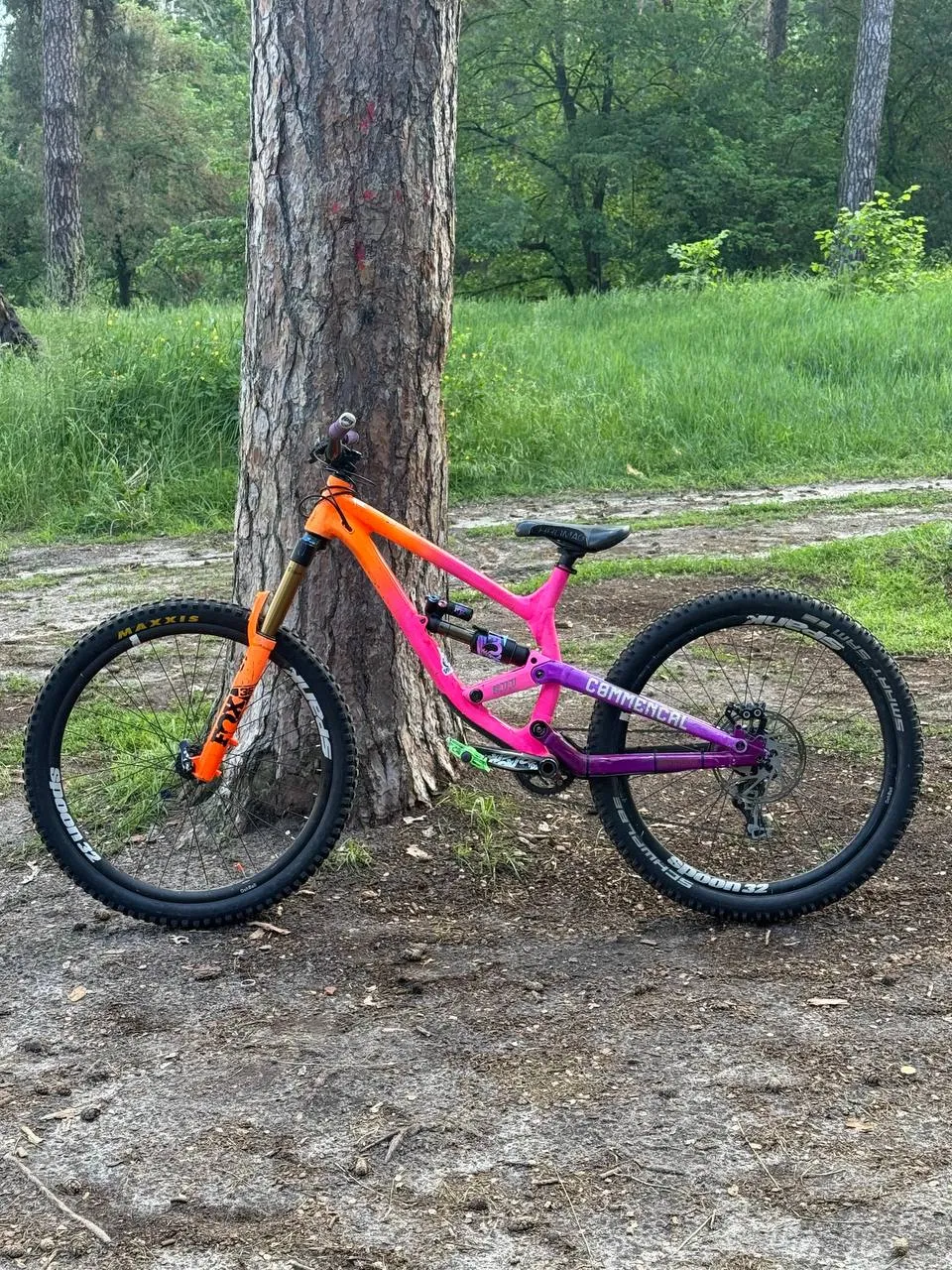 Рама Commencal Furious 2018 + Fox Float x2 Kashima фото 2