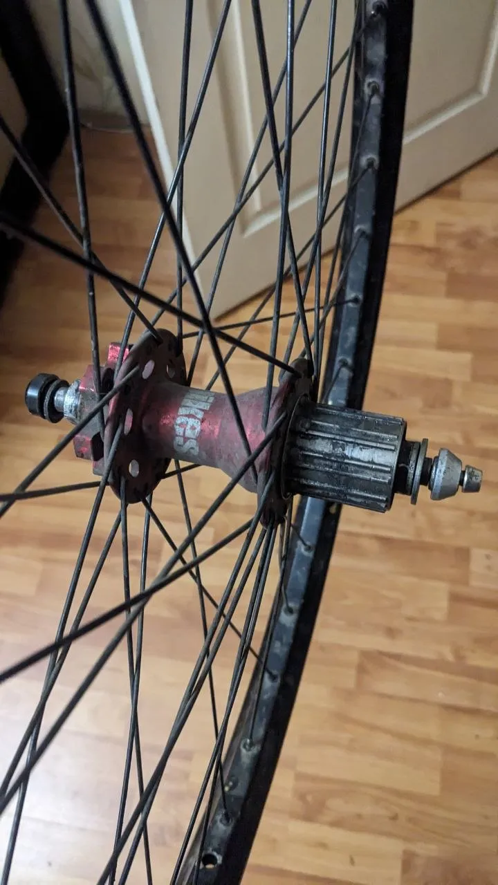 Rock Shox Pike + колесо 26 + амортизатор + шатуни та ін. фото 3