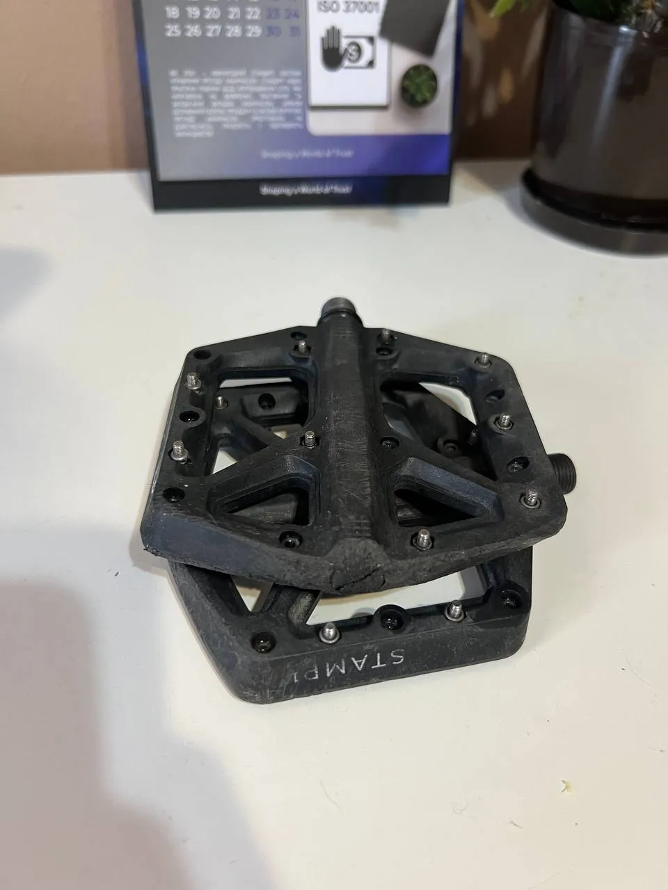 Педалі Crankbrothers Stamp 1 розмір L фото 4