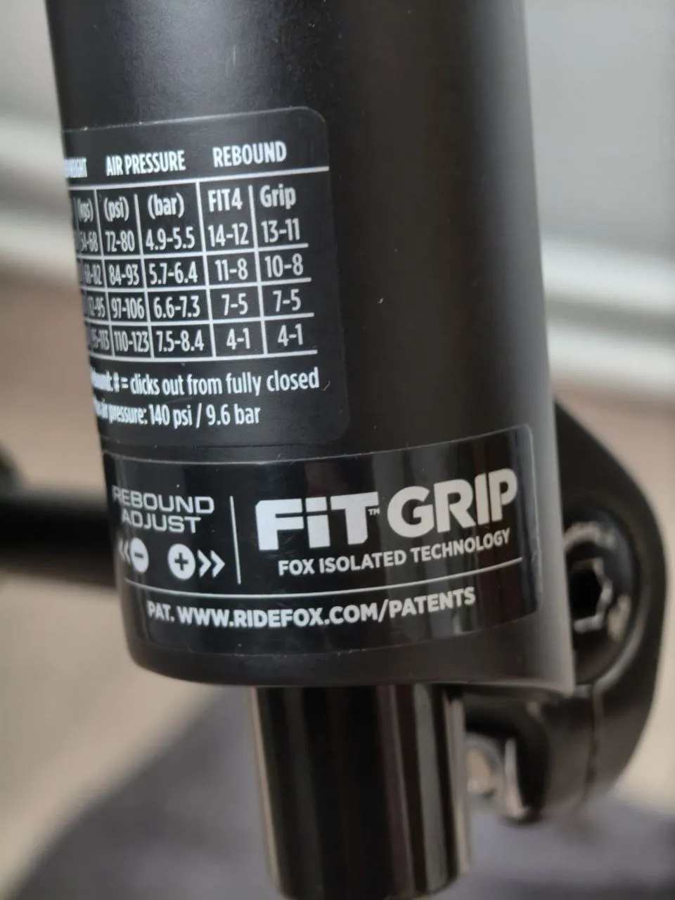 Вилка Fox 38 Performance Grip 170 mm фото 7