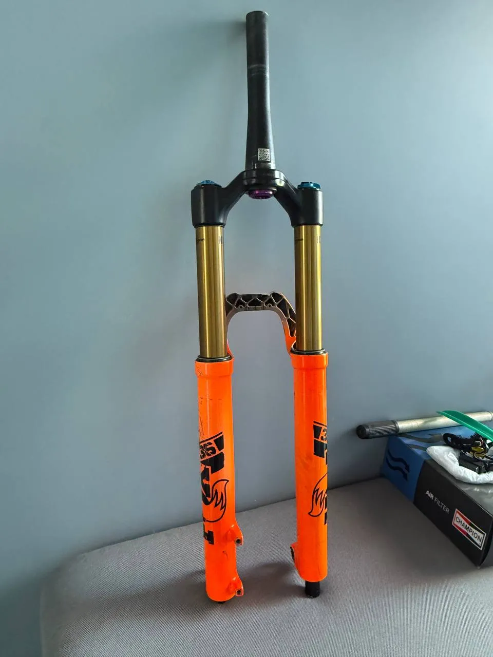 Fox 36 160mm Kashima FIT4 вилка фото 4