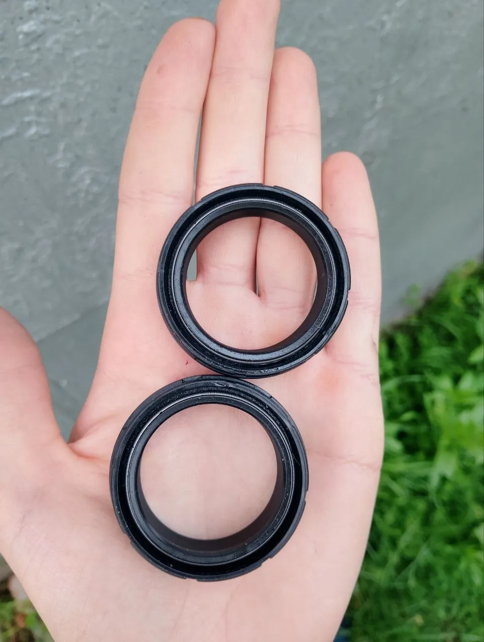 Сальники Fox 36 SKF + Відбійники Rock Shox Boxxer 35 фото 3