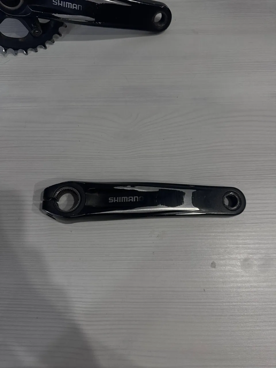 Shimano FC-M500/M510 система 175 мм фото 3