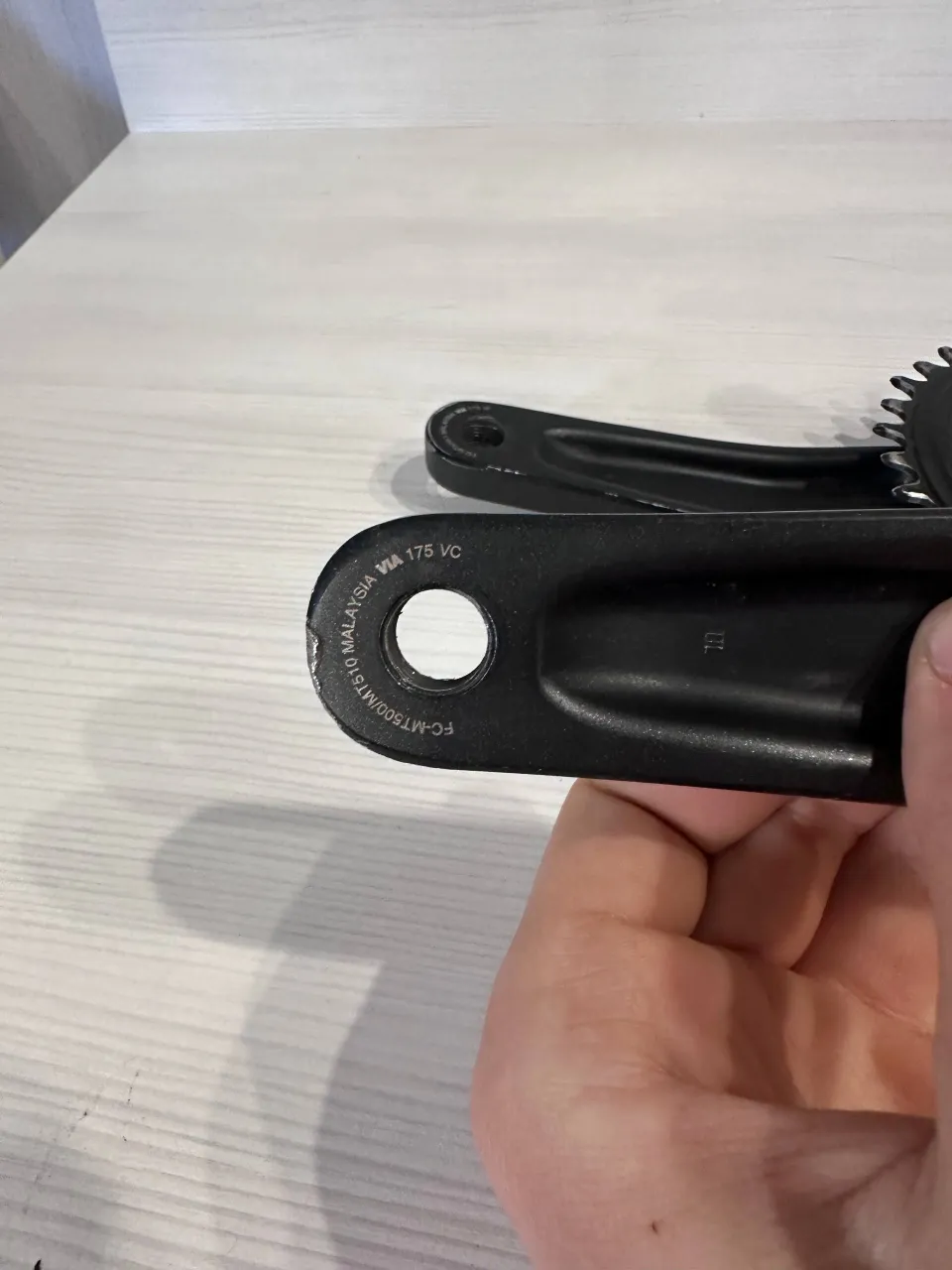 Shimano FC-M500/M510 система 175 мм фото 7