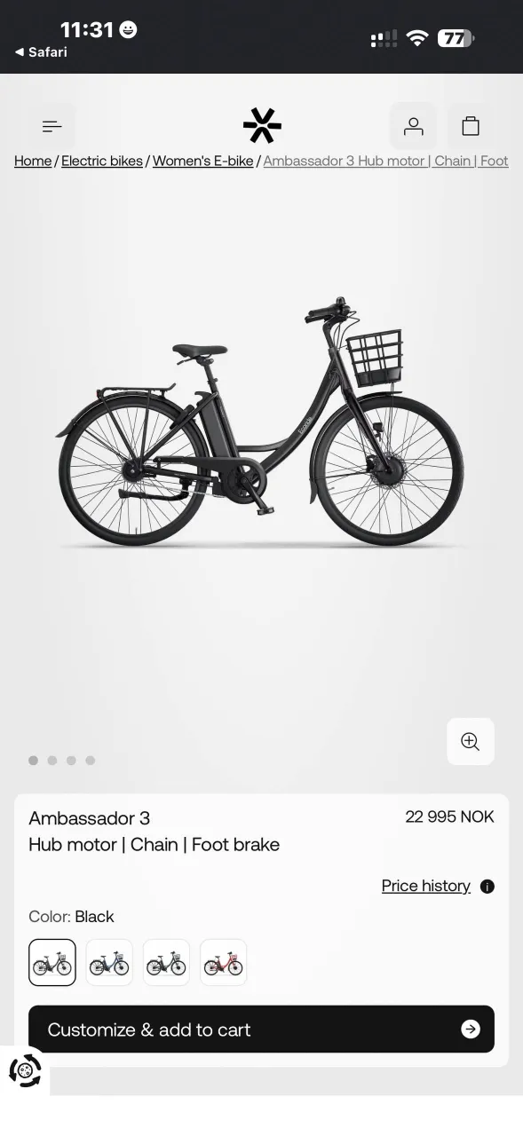 Електровелосипед ECORIDE Stockholm фото 6