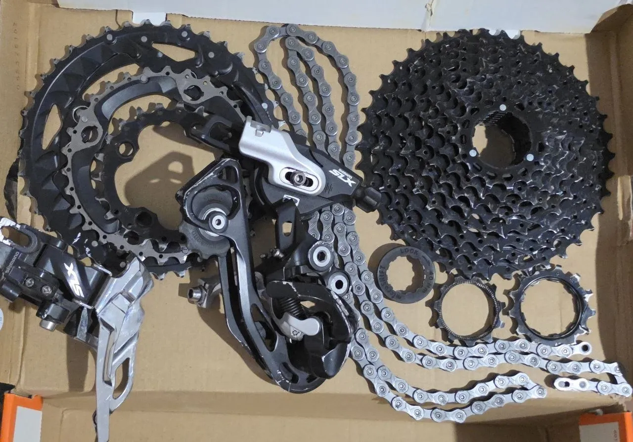 Групсет Shimano Deore XT + SLX MicroShift 10 шв. фото 1