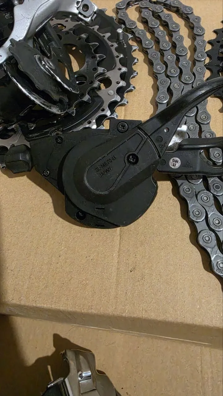 Групсет Shimano Deore XT + SLX MicroShift 10 шв. фото 8
