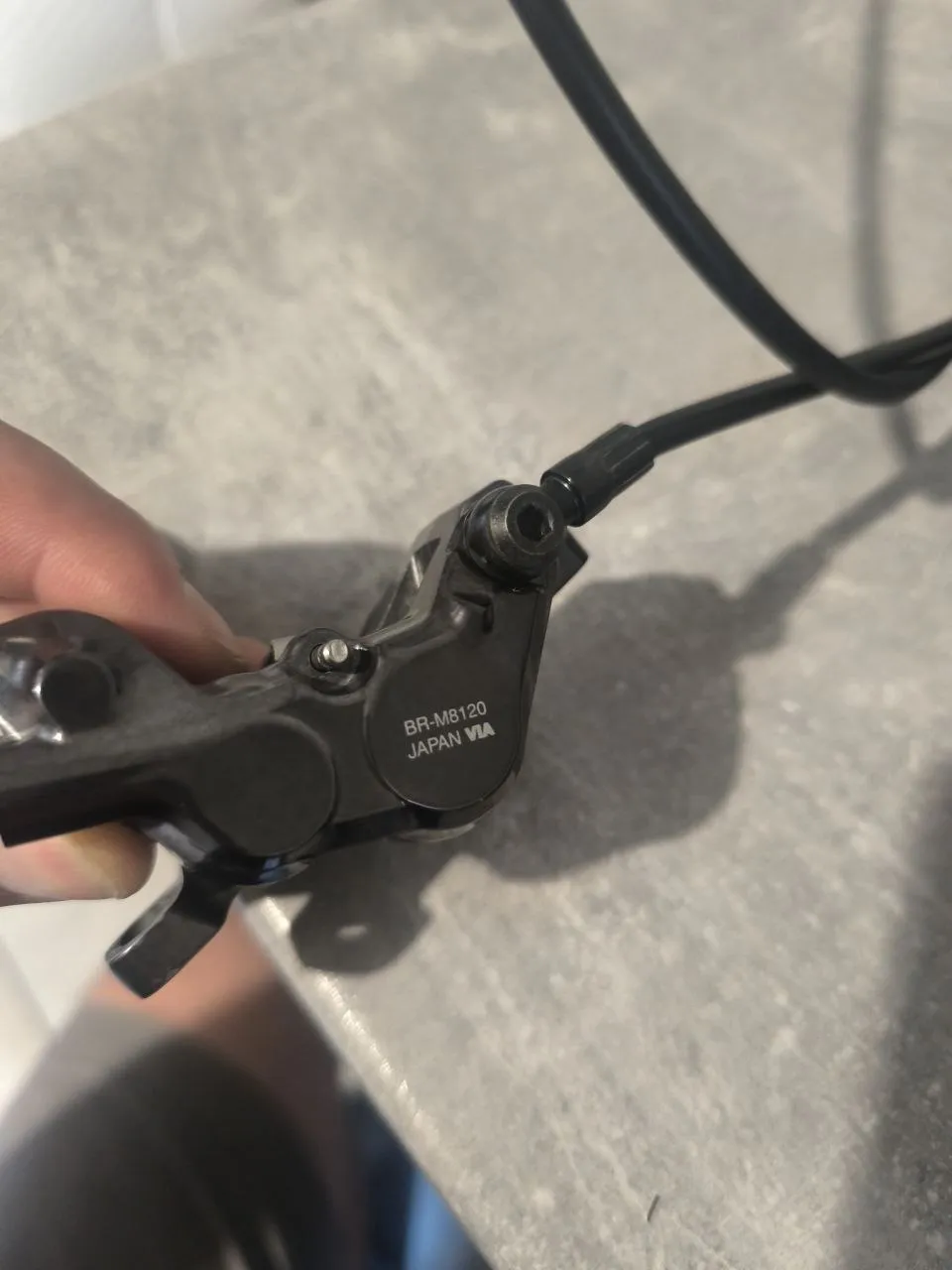 Гідравлічні гальма Shimano BR-M8120 фото 2