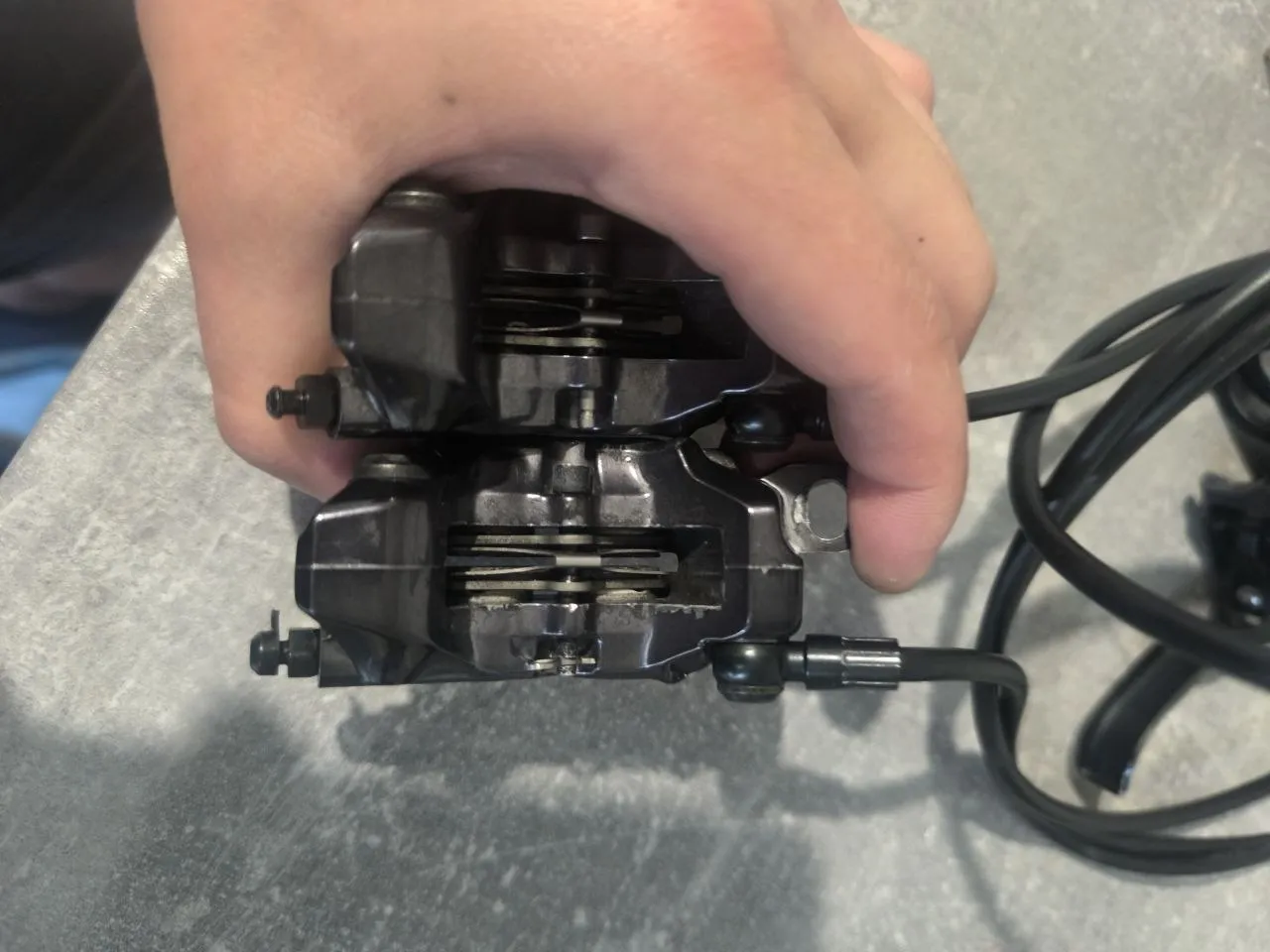 Гідравлічні гальма Shimano BR-M8120 фото 3