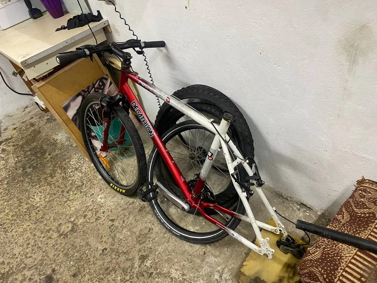 Rockrider S2 Decathlon 26 рама + запчастини фото 1