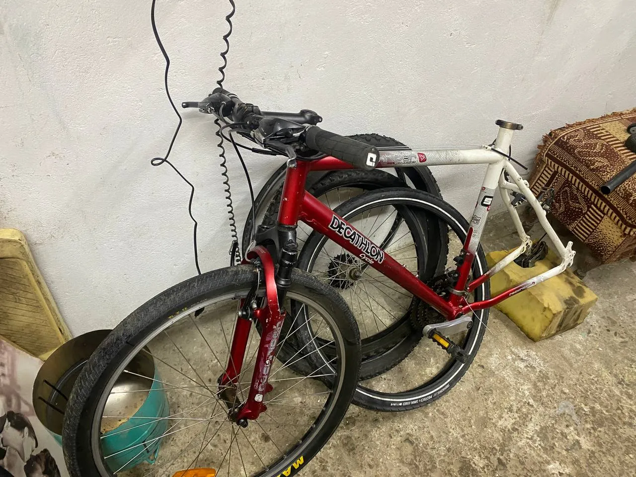 Rockrider S2 Decathlon 26 рама + запчастини фото 2