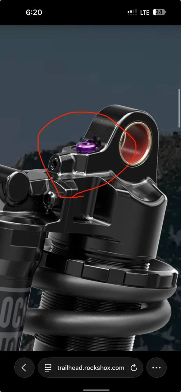 Болт IFP для Rock Shox Select фото 1