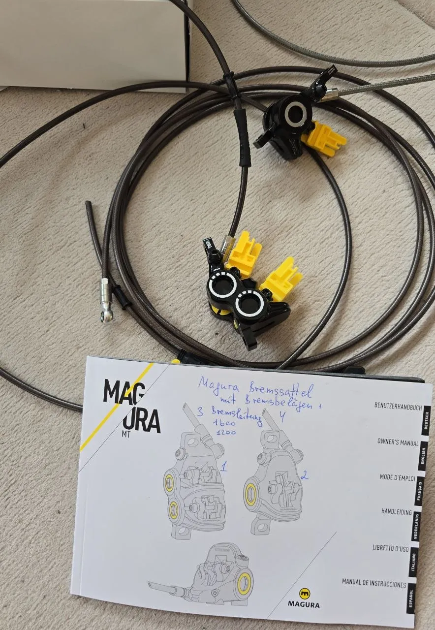 Magura MT5 + MT Trail + MT4 + Shimano MT410 фото 5