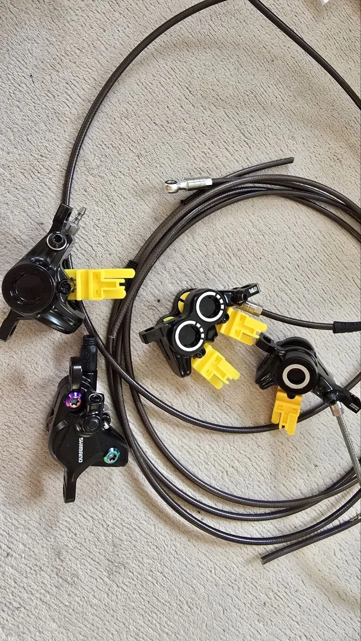 Magura MT5 + MT Trail + MT4 + Shimano MT410 фото 1