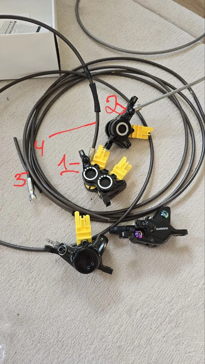 Magura MT5 + MT Trail + MT4 + Shimano MT410 фото 4