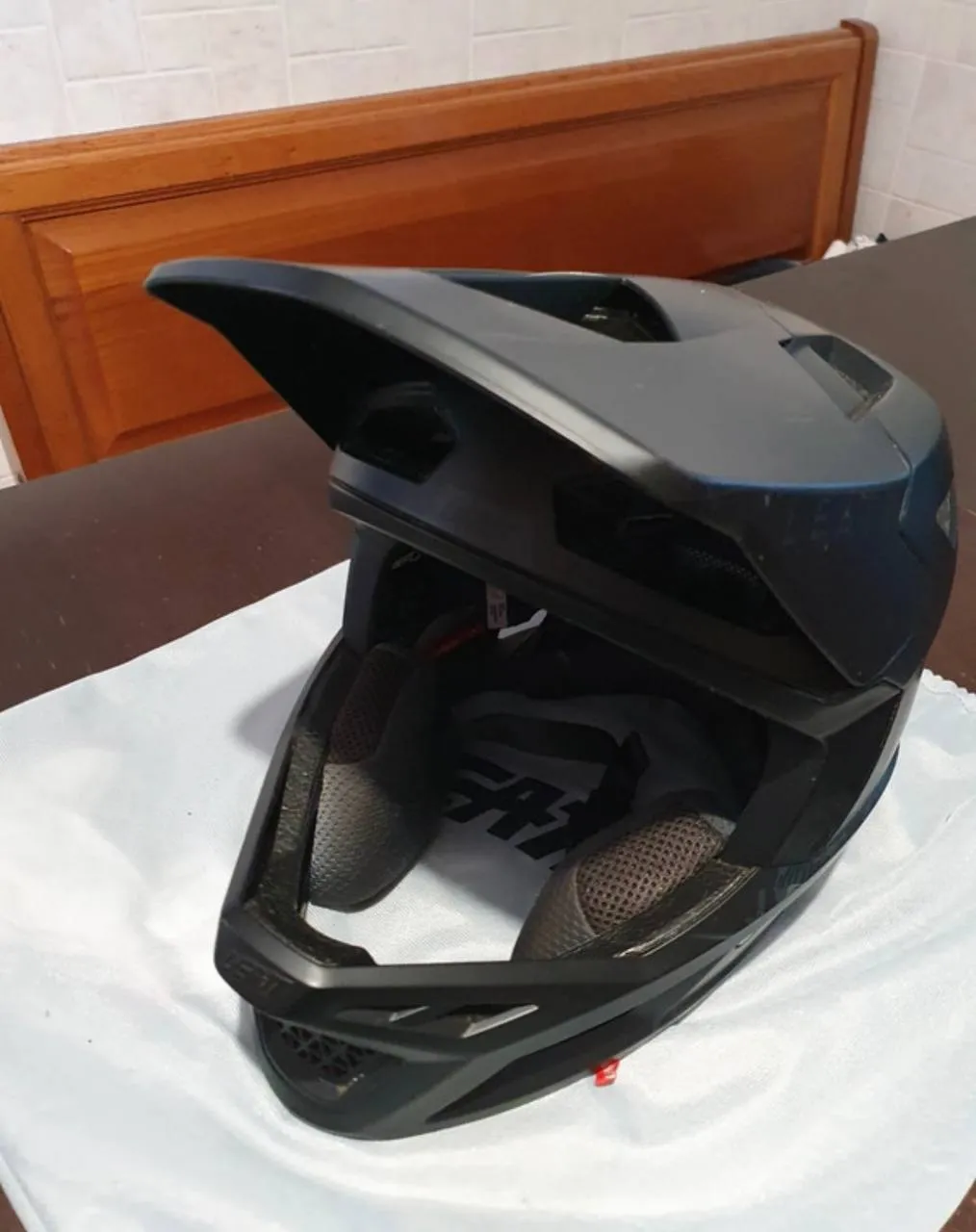 Leatt Gravity 4.0 + Fox Proframe + Fox Rampage Pro Carbon шоломи фото 1