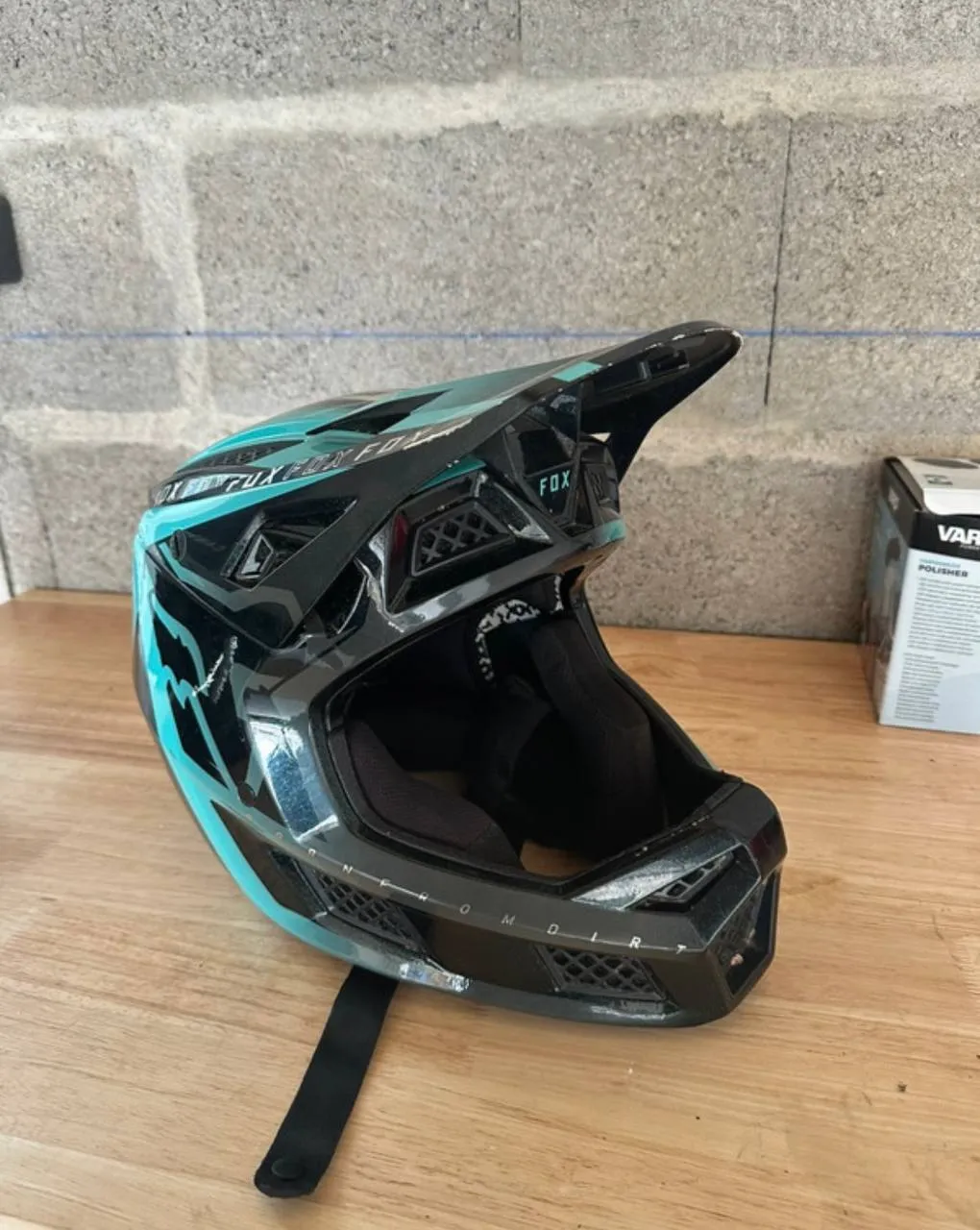 Leatt Gravity 4.0 + Fox Proframe + Fox Rampage Pro Carbon шоломи фото 6