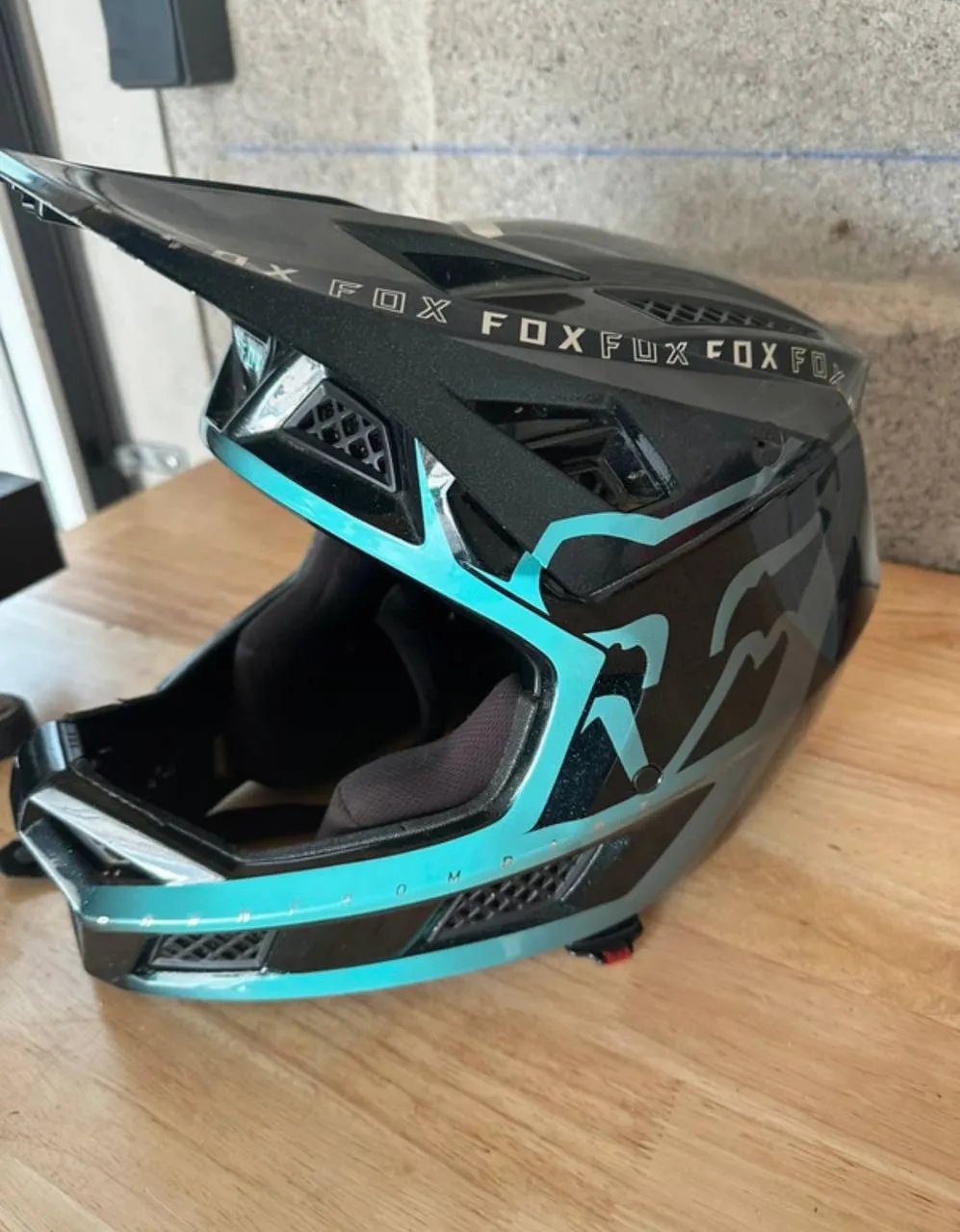 Leatt Gravity 4.0 + Fox Proframe + Fox Rampage Pro Carbon шоломи фото 7