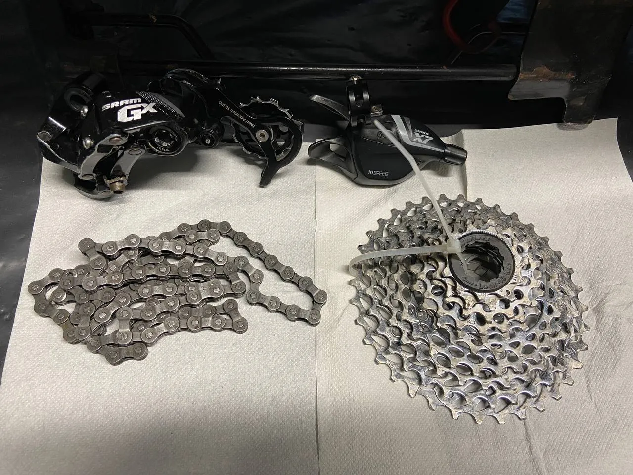 Трансмісія Sram 10 швидкостей фото 1