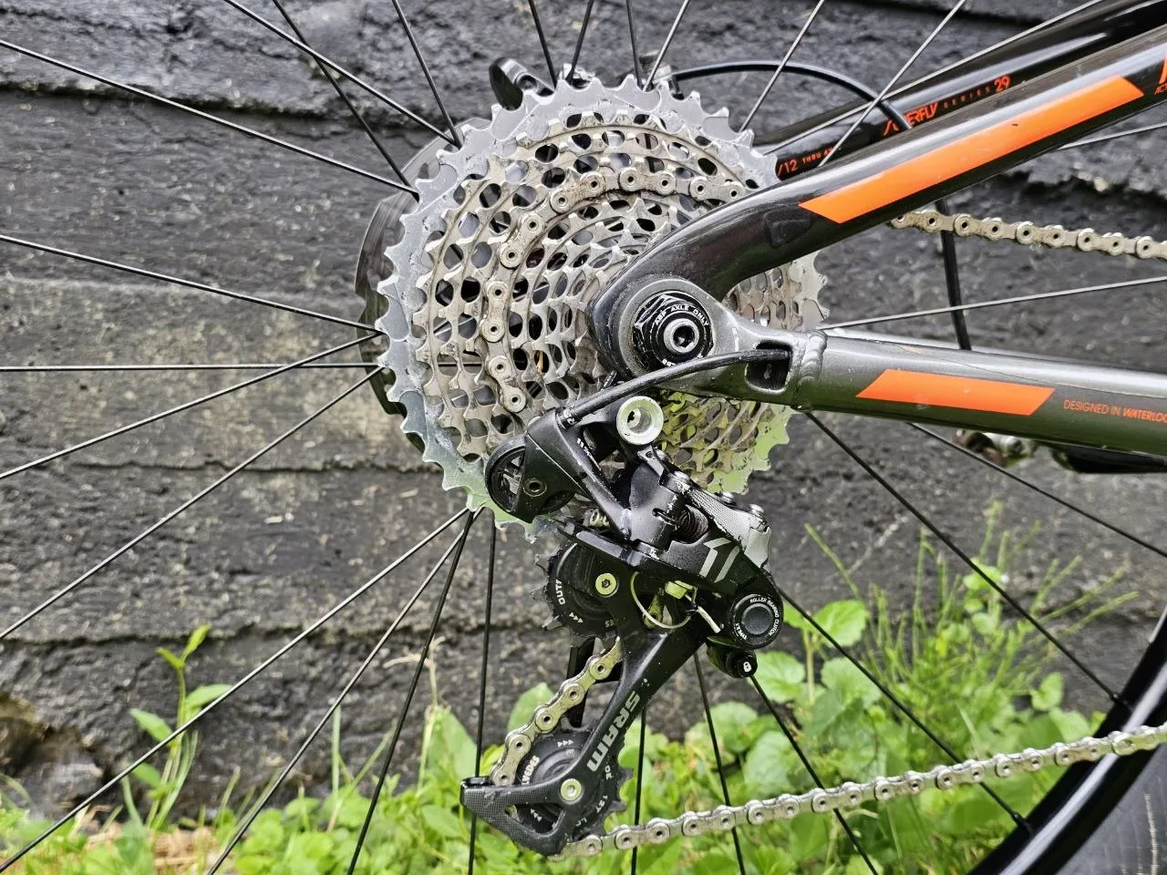 Рама карбон L 19" + компоненти Fox, Shimano, Sram фото 4