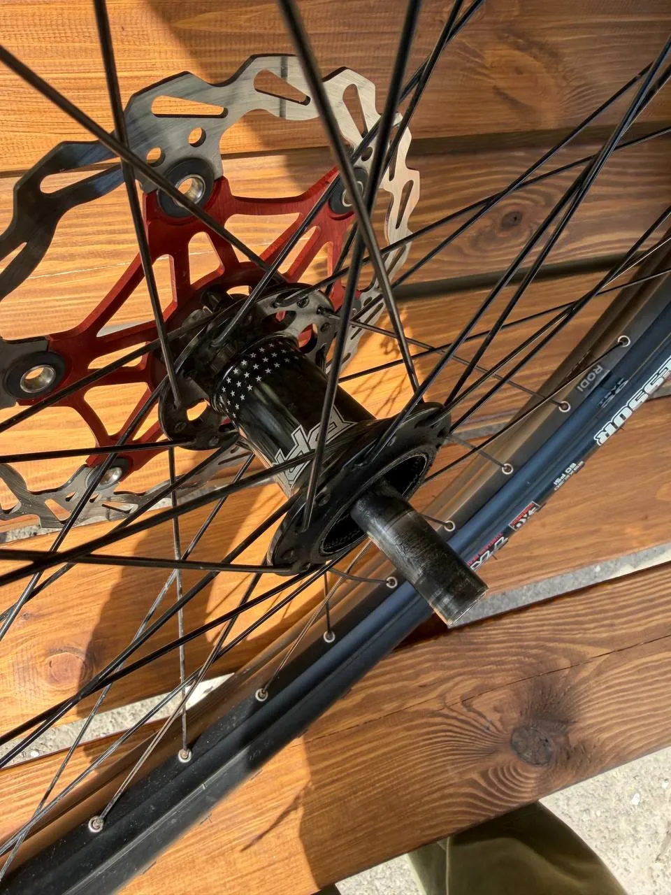 Колеса 29 Rodi Tryp 30 + Hasns 7 Pro + Shimano SLX + Maxxis фото 8