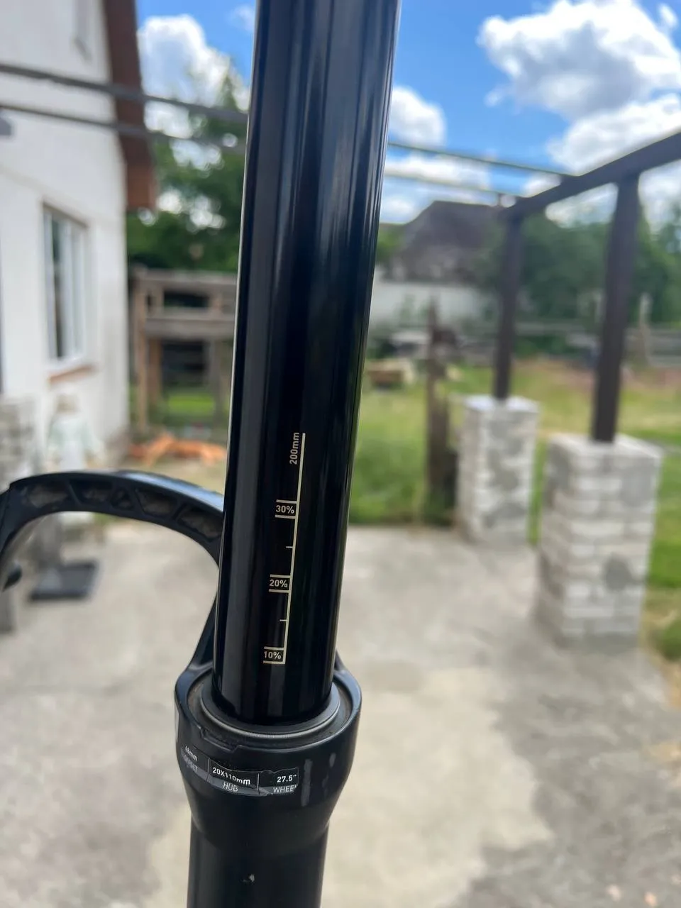 Вилка Rock Shox Boxxer 20x110 фото 6